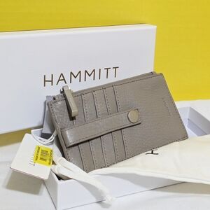 Hammitt Taupe Leather Wallet
